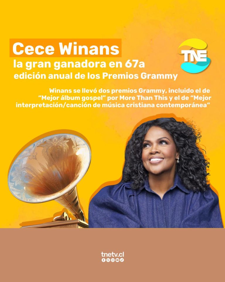 CeCe Winans, la gran ganadora en la 67° Edición Anual de los Premios Grammy