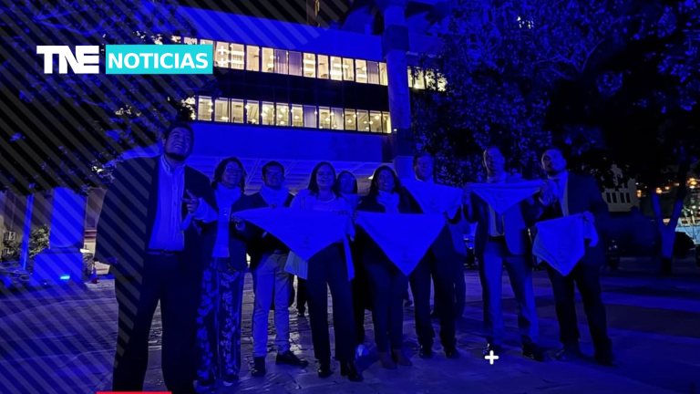 Congreso Nacional se ilumina en el Día del que está por nacer