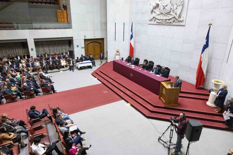 Ceremonia de reconocimiento a las Iglesias Evangélicas y Protestantes de parte del Congreso Nacional