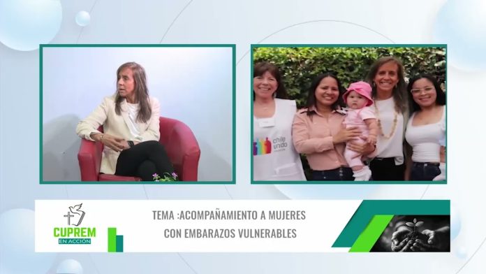 Programa de acompañamiento a mujeres con embarazos vulnerables facilitado por la Fundación Chile Unido